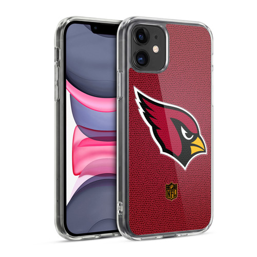 NFL Arizona Cardinals Logo Football Soft Gel Case for Apple iPhone 11