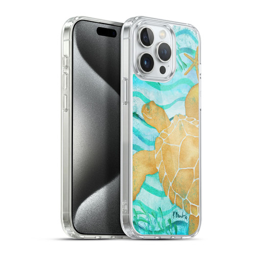 Paul Brent Coastal Aurora Turtle Soft Gel Case for Apple iPhone 15 Pro Max & MagSafe