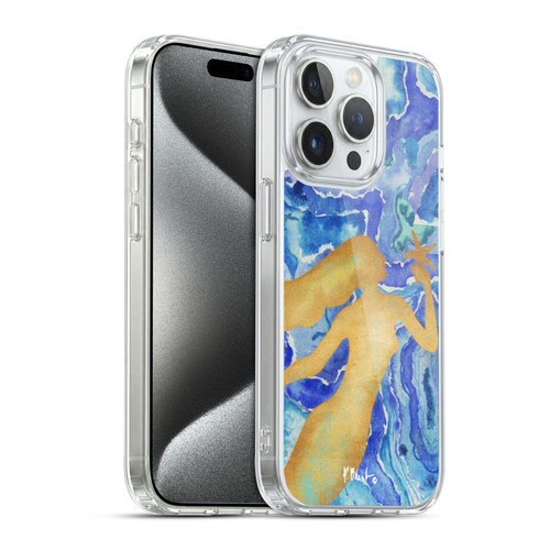 Paul Brent Coastal Agate Mermaid Soft Gel Case for Apple iPhone 15 Pro & MagSafe