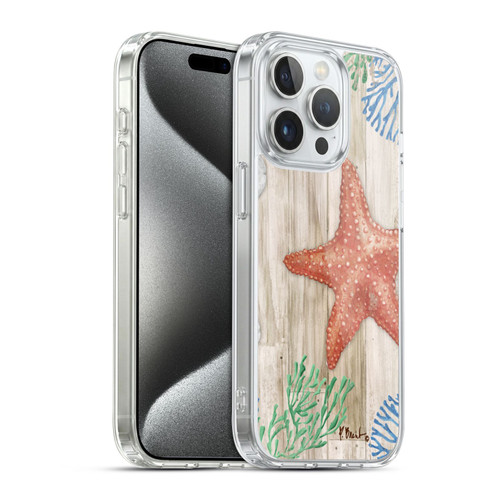 Paul Brent Coastal Starfish Soft Gel Case for Apple iPhone 15 Pro & MagSafe