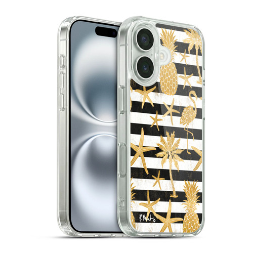 Paul Brent Coastal Gold Coast Soft Gel Case for Apple iPhone 16 & MagSafe