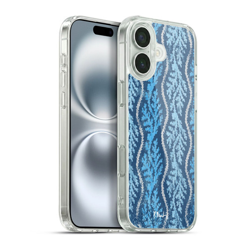 Paul Brent Coastal Reef Stripes Soft Gel Case for Apple iPhone 16 Plus & MagSafe