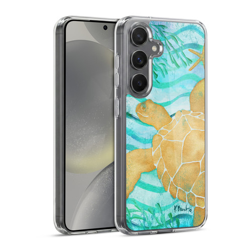 Paul Brent Coastal Aurora Turtle Soft Gel Case for Samsung Galaxy S24 5G & MagSafe