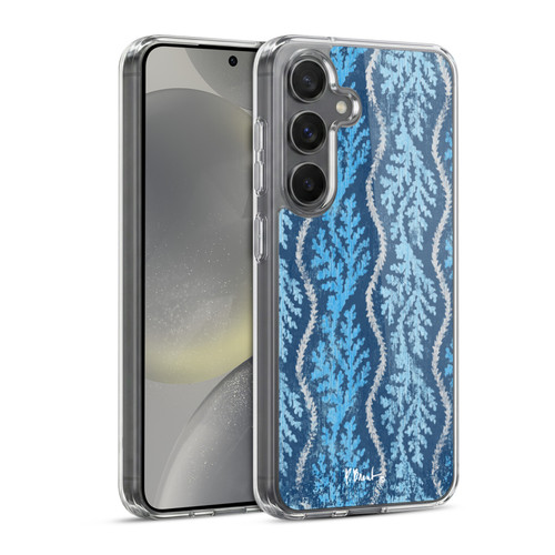 Paul Brent Coastal Reef Stripes Soft Gel Case for Samsung Galaxy S24 5G & MagSafe