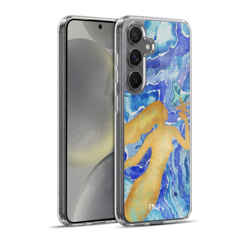 Paul Brent Coastal Agate Mermaid Soft Gel Case for Samsung Galaxy S24+ 5G & MagSafe