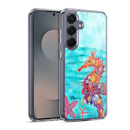 Paul Brent Coastal Seahorse Soft Gel Case for Samsung Galaxy S25 & MagSafe