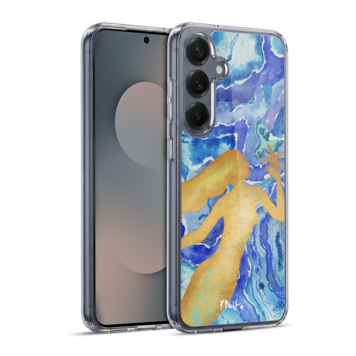 Paul Brent Coastal Agate Mermaid Soft Gel Case for Samsung Galaxy S25+ & MagSafe