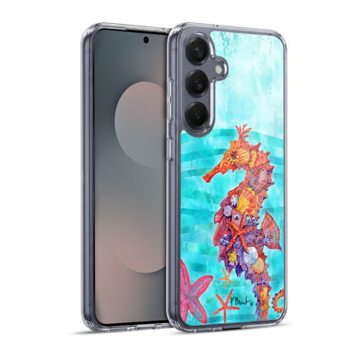Paul Brent Coastal Seahorse Soft Gel Case for Samsung Galaxy S25+ & MagSafe