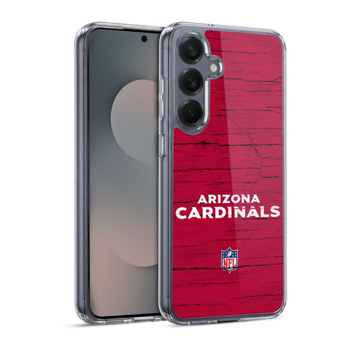 NFL Arizona Cardinals Logo Distressed Look Soft Gel Case for Samsung Galaxy S25 & MagSafe