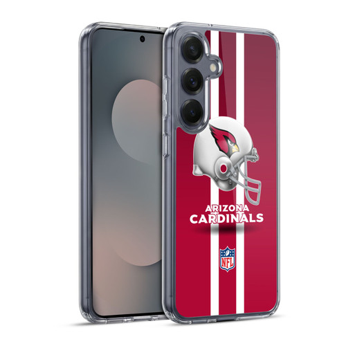 NFL Arizona Cardinals Logo Helmet Soft Gel Case for Samsung Galaxy S25+ & MagSafe
