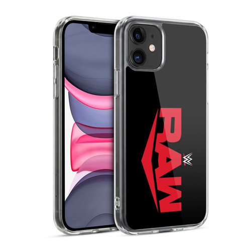 WWE TV Program Logo Raw Soft Gel Case for Apple iPhone 11