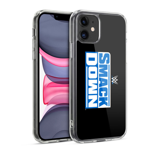 WWE TV Program Logo Smack Down Soft Gel Case for Apple iPhone 11