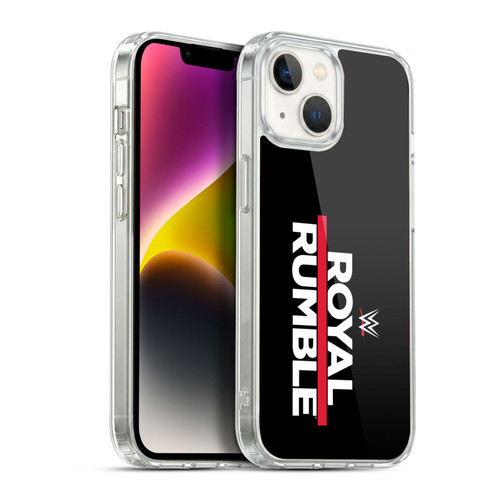 WWE TV Program Logo Royal Rumble Soft Gel Case for Apple iPhone 14