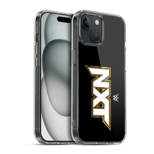 WWE TV Program Logo NXT Soft Gel Case for Apple iPhone 15 & MagSafe