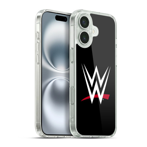 WWE TV Program Logo Main Soft Gel Case for Apple iPhone 16 Plus & MagSafe