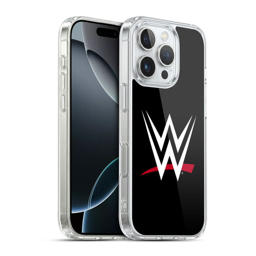 WWE TV Program Logo Main Soft Gel Case for Apple iPhone 16 Pro & MagSafe