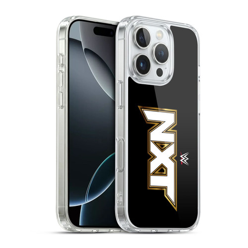 WWE TV Program Logo NXT Soft Gel Case for Apple iPhone 16 Pro & MagSafe