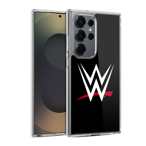 WWE TV Program Logo Main Soft Gel Case for Samsung Galaxy S25 Ultra & MagSafe