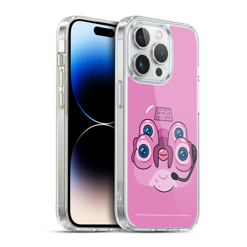 Rick And Morty Season 4 Graphics Glootie Soft Gel Case for Apple iPhone 14 Pro & MagSafe