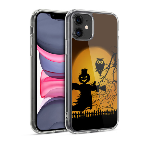 Simone Gatterwe Halloween Scarecrow Soft Gel Case for Apple iPhone 11