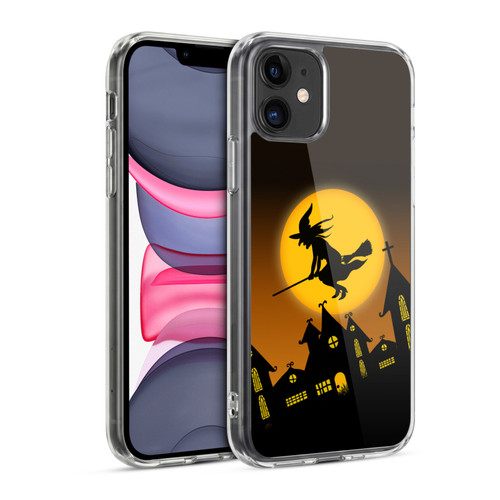 Simone Gatterwe Halloween Witch Soft Gel Case for Apple iPhone 11