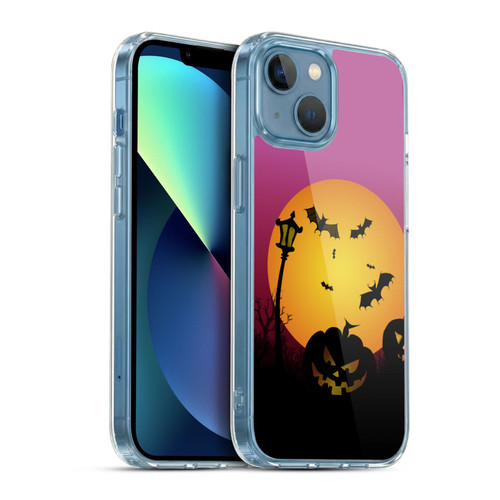 Simone Gatterwe Halloween Spooky Soft Gel Case for Apple iPhone 13 Mini & MagSafe