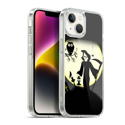 Simone Gatterwe Halloween Death Soft Gel Case for Apple iPhone 14