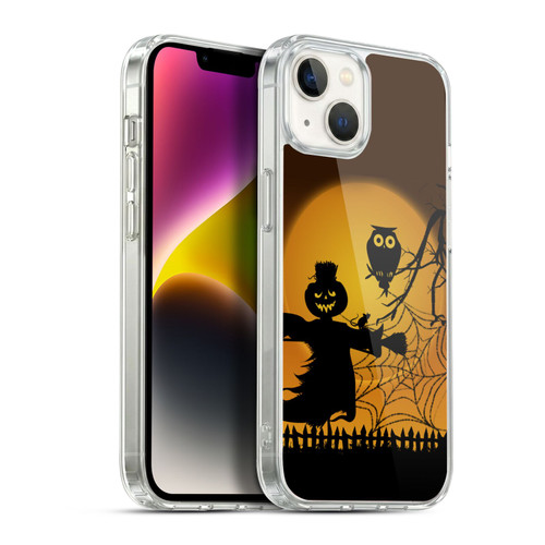 Simone Gatterwe Halloween Scarecrow Soft Gel Case for Apple iPhone 14 Plus & MagSafe