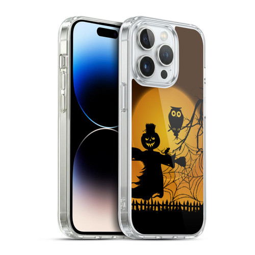 Simone Gatterwe Halloween Scarecrow Soft Gel Case for Apple iPhone 14 Pro & MagSafe