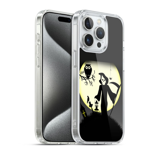 Simone Gatterwe Halloween Death Soft Gel Case for Apple iPhone 15 Pro & MagSafe