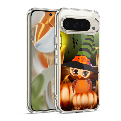 Simone Gatterwe Halloween Owl Soft Gel Case for Google Pixel 9 / Pixel 9 Pro