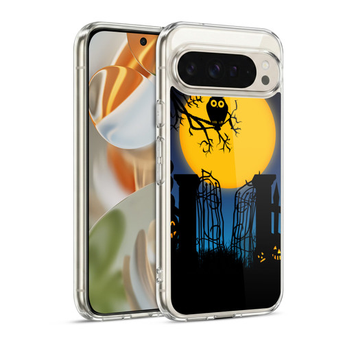 Simone Gatterwe Halloween The Gate Soft Gel Case for Google Pixel 9 / Pixel 9 Pro
