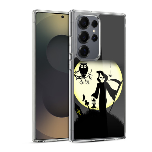 Simone Gatterwe Halloween Death Soft Gel Case for Samsung Galaxy S25 Ultra & MagSafe