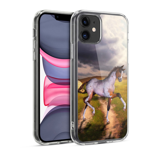 Simone Gatterwe Horses The Little Foal Soft Gel Case for Apple iPhone 11