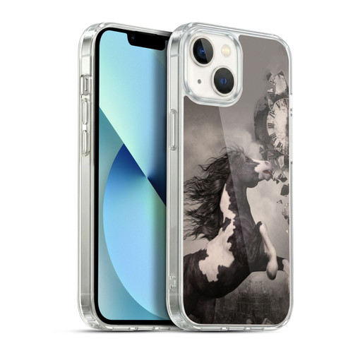 Simone Gatterwe Horses The Apocalypse Soft Gel Case for Apple iPhone 13