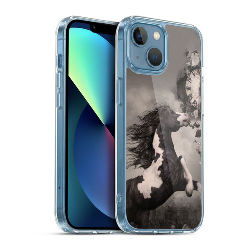 Simone Gatterwe Horses The Apocalypse Soft Gel Case for Apple iPhone 13 Mini & MagSafe