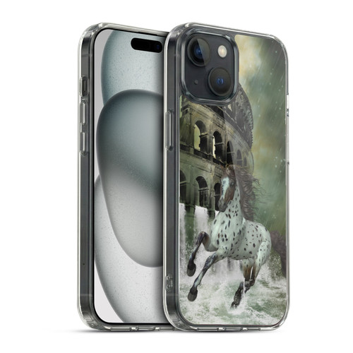 Simone Gatterwe Horses The Escape Soft Gel Case for Apple iPhone 15 & MagSafe