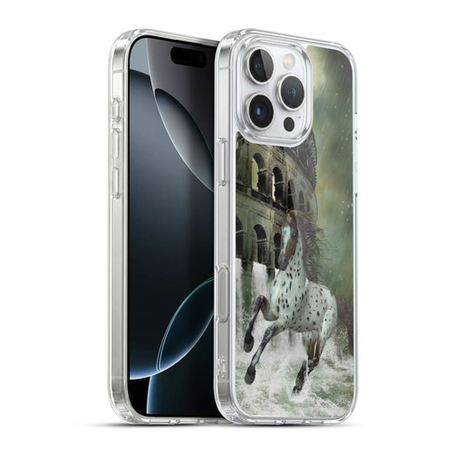 Simone Gatterwe Horses The Escape Soft Gel Case for Apple iPhone 16 Pro Max & MagSafe