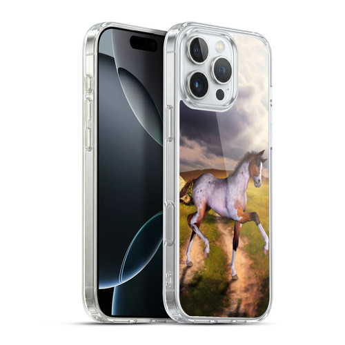 Simone Gatterwe Horses The Little Foal Soft Gel Case for Apple iPhone 16 Pro Max & MagSafe