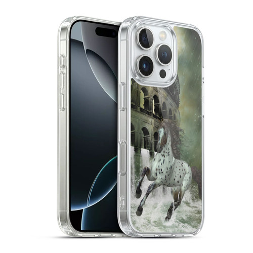 Simone Gatterwe Horses The Escape Soft Gel Case for Apple iPhone 16 Pro & MagSafe