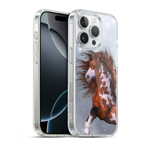 Simone Gatterwe Horses Native Soft Gel Case for Apple iPhone 16 Pro & MagSafe