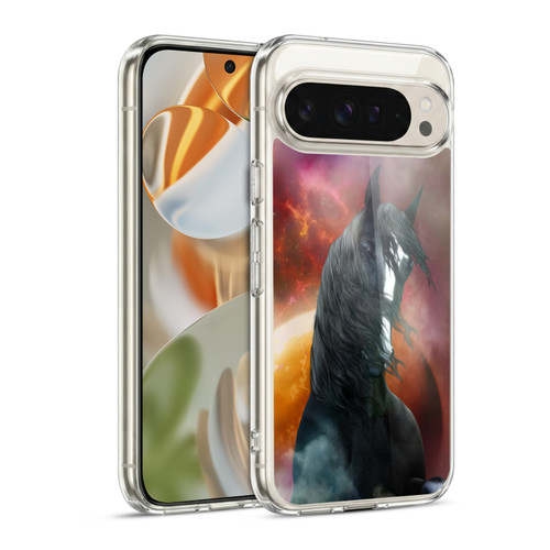 Simone Gatterwe Horses Fantasy Shire Soft Gel Case for Google Pixel 9 / Pixel 9 Pro