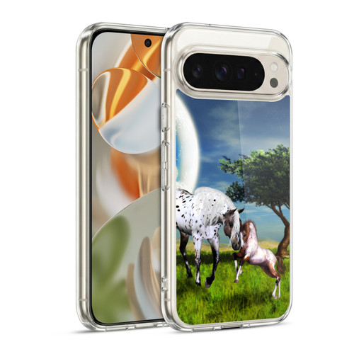 Simone Gatterwe Horses Love Forever Soft Gel Case for Google Pixel 9 / Pixel 9 Pro