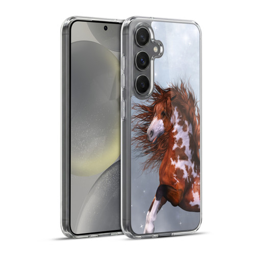 Simone Gatterwe Horses Native Soft Gel Case for Samsung Galaxy S24+ 5G & MagSafe