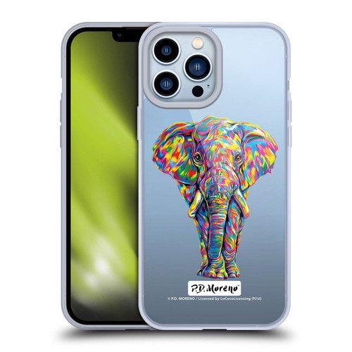 P.D. Moreno Animals Elephant Soft Gel Case for Apple iPhone 13 Pro Max & MagSafe