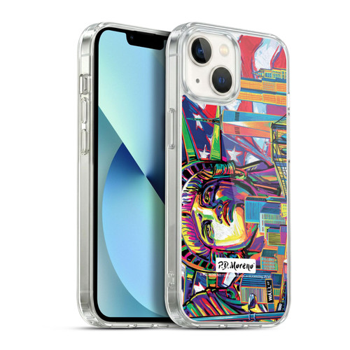 P.D. Moreno Cities New York 1 Soft Gel Case for Apple iPhone 13