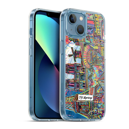 P.D. Moreno Cities Paris 1 Soft Gel Case for Apple iPhone 13 Mini & MagSafe