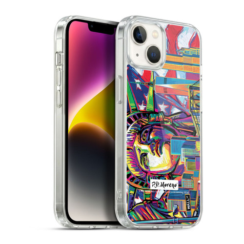 P.D. Moreno Cities New York 1 Soft Gel Case for Apple iPhone 14 Plus & MagSafe