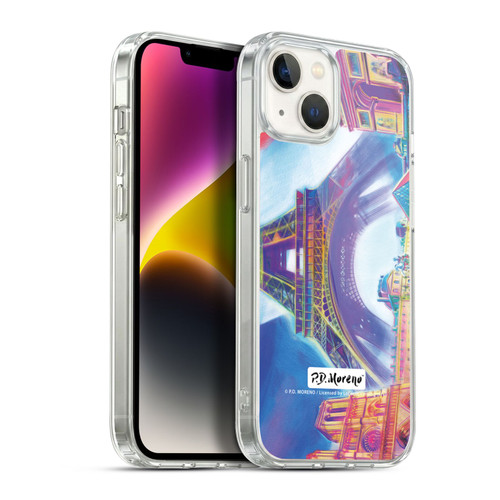 P.D. Moreno Cities Paris 2 Soft Gel Case for Apple iPhone 14 Plus & MagSafe