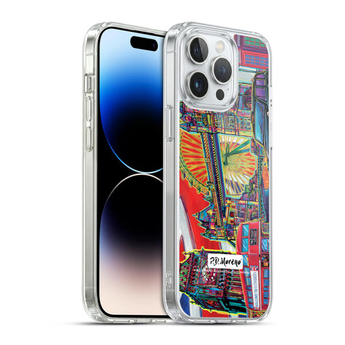 P.D. Moreno Cities London 1 Soft Gel Case for Apple iPhone 14 Pro Max & MagSafe